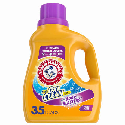 ARM & HAMMER Plus OxiClean Odor Blasters, Liquid Laundry Detergent