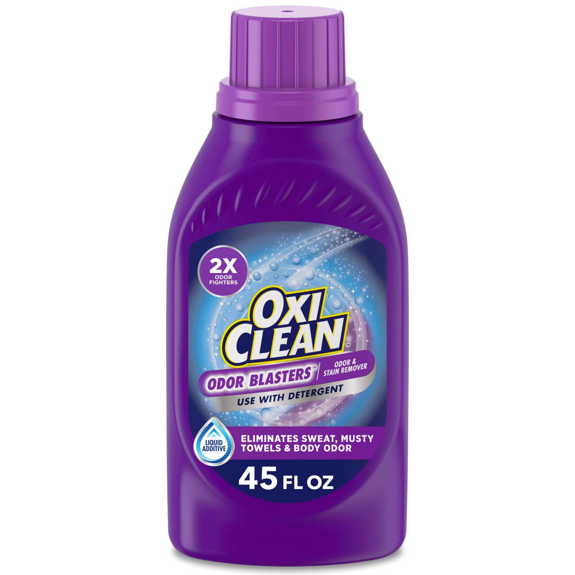 OxiClean Odor Blasters Odor and Stain Remover Liquid Laundry Additive, Water-Activated Laundry Stain Remover