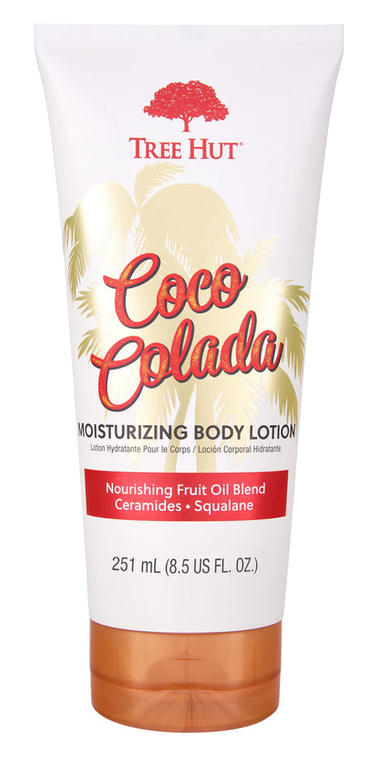 Tree Hut Coco Colada Moisturizing Body Lotion, Ceramide and Squalene Formula Helps Protect Skin, Long-lasting Hydration Leaves Skin Feeling Soft &amp;amp; Moisturized, 8.5 Fl Oz.