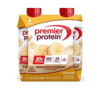 Premier Protein Shake, 30g Protein, No Added Sugar, 24 Vitamins & Minerals to Support Immune Health, Gluten-Free, 11 fl oz