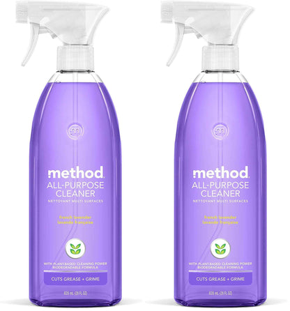 Method All-Purpose Cleaner Spray, French, Perfect for Most Counters, Tiles and More, 28 Fl Oz