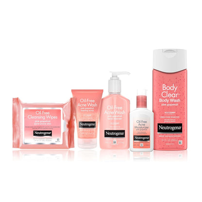 Neutrogena_Oil_Free_Acne_Moisturizer,_.5%_Salicylic_Acid_Acne_Treatment,_Pink_Grapefruit_Face_Lotion_for_Breakouts,_Non-Greasy_&_Non-Comedogenic,_4_fl._oz