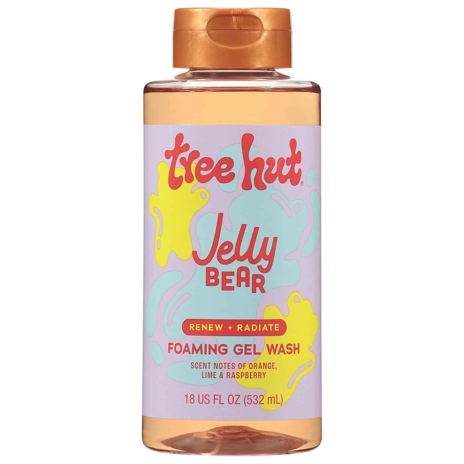Tree Hut Body Wash, Hydrating & Moisturizing Shower Gel with Shea Butter & Essential Oils, Soft Smooth Glowing Skin, Gentle Cleanser For All Skin Types, Self Care Gifts for Women, 18 Fl Oz