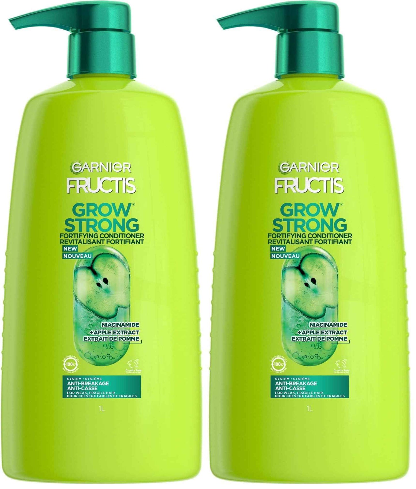 Garnier Fructis Grow Strong Conditioner, 33.8 Fl Oz