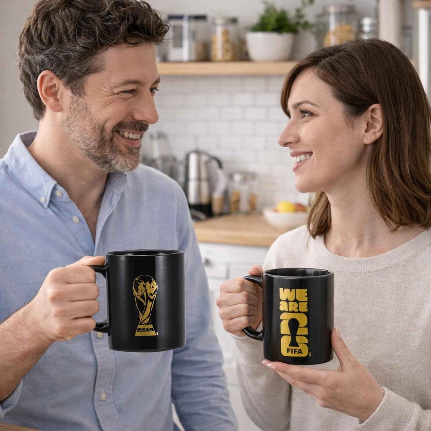 Official FIFA World Cup 2026 Edition - 12oz Ceramic Mug - Etched FIFA Emblem - Collector’s Souvenir - Perfect for Home, Office, Enjoying a Hot Latte, Coffee, Mocha, or Tea in the Kitchen