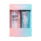 e.l.f. SKIN Thirst Burst Dew-O, Travel-Sized Skincare Set, Exfoliating Facial Toner & Hydrating Serum Drops, Gives Skin A Dewy, Bouncy Glow, Vegan & Cruelty-Free