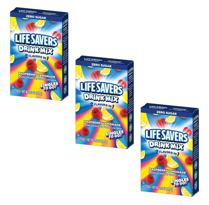 Life_Savers_Raspberry_Lemonade_Drink_Mix_-_Pack_of_3-6_Sticks_Per_Box_-_18_Total_Servings_-_2_Flavors_in_1_-_Powdered_Drink_Mix