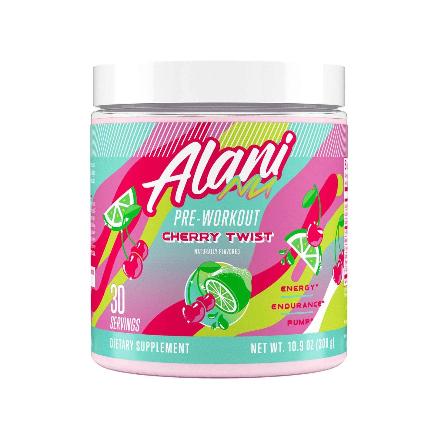 Alani Nu Pre Workout Powder | Amino Energy Boost | Endurance Supplement | Sugar Free | 200mg Caffeine | L-Theanine, Beta-Alanine, Citrulline | 30 Servings