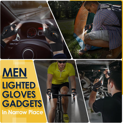 HANPURE_Rechargeable_LED_Flashlight_Gloves_Stocking_Stuffers_for_Adults_Men_Christmas_Birthday_Gift_Idea_for_Dad_Husband_Him_Boyfriend_Car_Guy_Waterproof_Lighted_Gloves_for_Repairing_Fishing_Camping