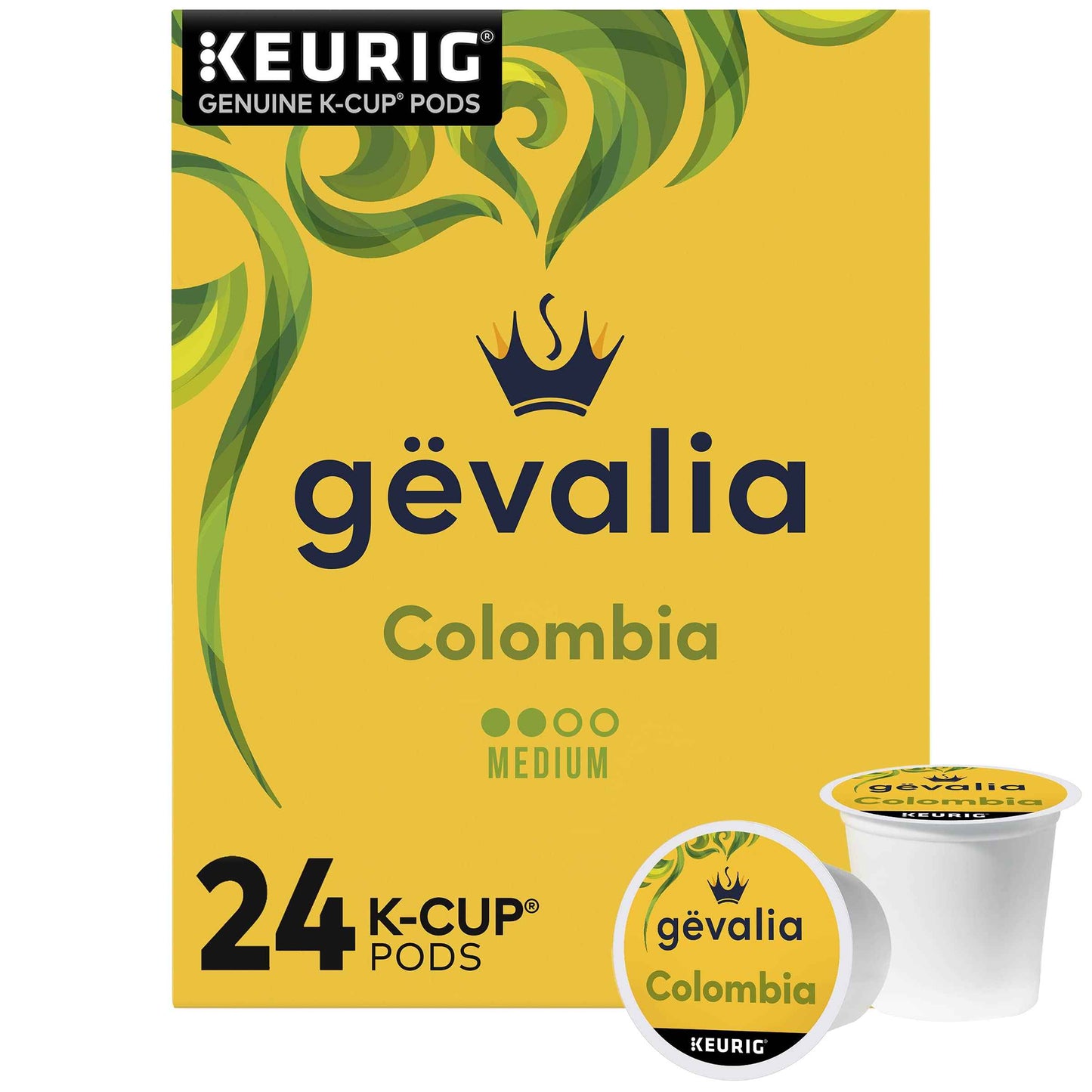 Gevalia Colombia K-Cup Coffee Pods, for a Keto and Low Carb Lifestyle