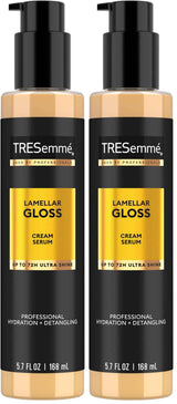 TRESemmé Hydrating & Detangling Cream Serum Lamellar Gloss Ultra Shine Up to 72H 5.7 Fl Oz | Hydrating, Detangling, Ultra Shine, Up to 72H