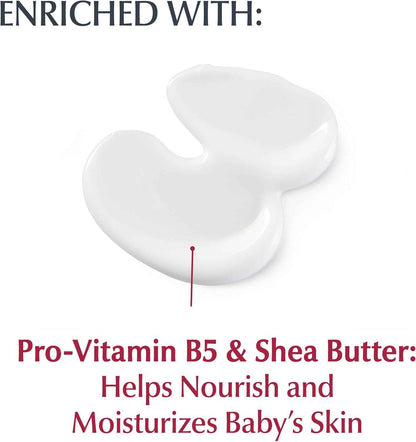 Eucerin Baby Body Lotion, Hypoallergenic and Fragrance Free Baby Lotion with Pro-Vitamin B5 and Shea Butter, 13.5 Fl Oz Bottle