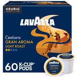 Lavazza Costiera Gran Aroma, Single-Serve Keurig K-Cup Pods, Light Roast Coffee