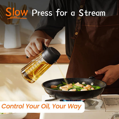 TrendPlain_16oz/470ml_Glass_Olive_Oil_Sprayer_for_Cooking_–_2_in_1_Olive_Oil_Dispenser_Bottle_for_Kitchen_Gadgets_and_Air_Fryer_Accessories,_Salad,_BBQ_-_Black