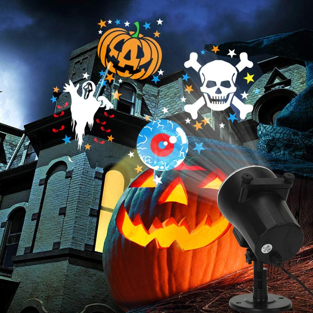 Christmas_Halloween_Lights_Projector,Waterproof_IP65_Indoor_Motion_Remote_Control_LED_Projector_Lights,_16_Slides_Holiday_Light_Party_Outdoor_Garden_House_Apartment_Kids_Room_Night_Light