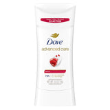 Dove Advanced Care Anti Deo Stick Cool Essentials Twin Pack for helping your skin barrier repair after shaving 72 h odor control and all-day sweat protection with Pro Ceramide Technology