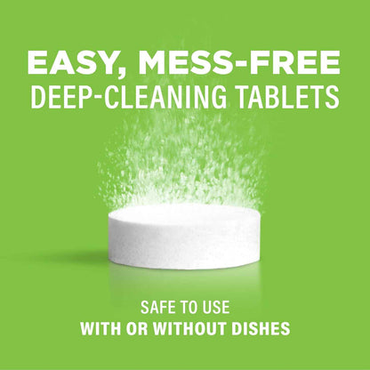 Affresh Dishwasher Cleaner, Helps Power Away Odor Causing Bacteria, Limescale, Mineral Deposits & Grime Inside Pump, Tub & Hoses