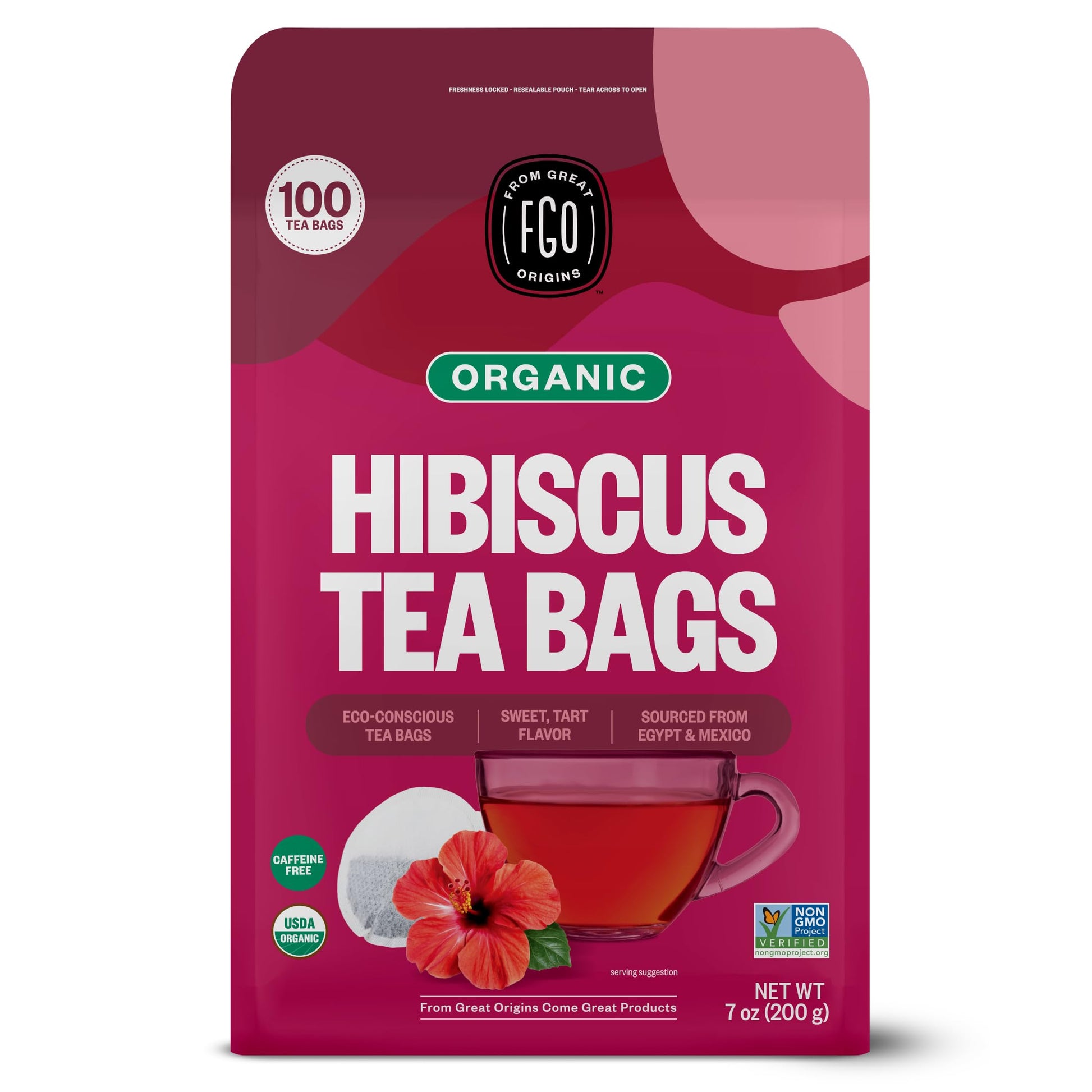 Hibiscus - 100 Count (Pack of 1)