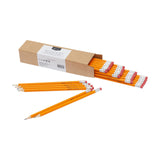 Back to School 2024,  Basics Woodcased #2 Pencils, Pre-sharpened, HB Lead, 30 count, Orange, Trending Product, School Supplies