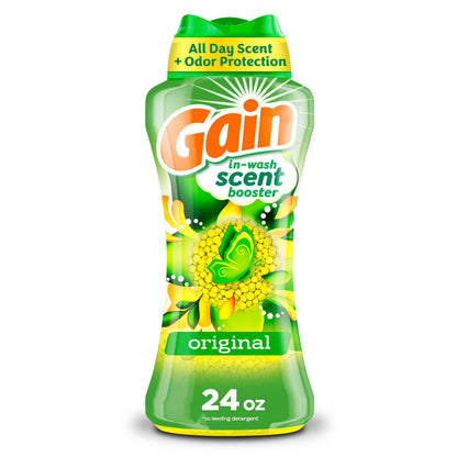 Gain In-Wash Laundry Scent Booster Beads, Original Scent, Fresh Extender + Odor Protection