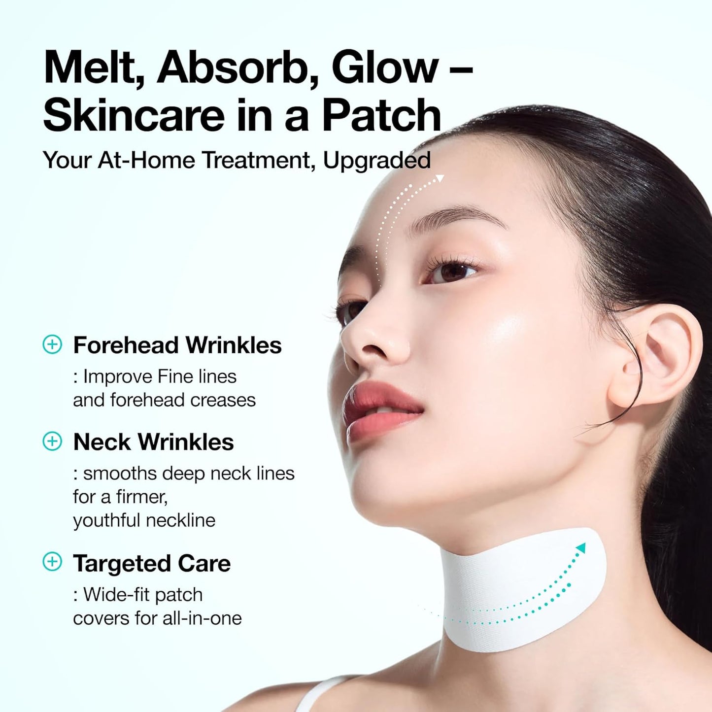 Anua_PDRN_Collagen_Melting_Patch_for_Neck,_Lifting_and_Firming,_Thin_Film_for_Neck_Fine_Lines_&_Forehead,_Plumping_Effect_with_Salmon_DNA,_Korean_Skincare,_0.02g_x_4EA,_Patch_Only