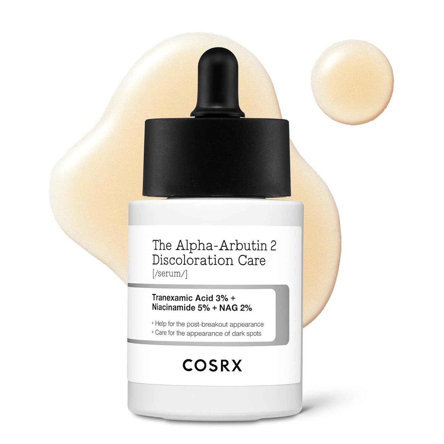 COSRX 2% Alpha Arbutin Discoloration Care Face Serum with Niacinamide, Glutathione & Tranexamic Acid, Dark Spot, Uneven Tone Care, Daily Korean Skin Care, Mothers Day Gifts for Woman, 1.7 fl oz