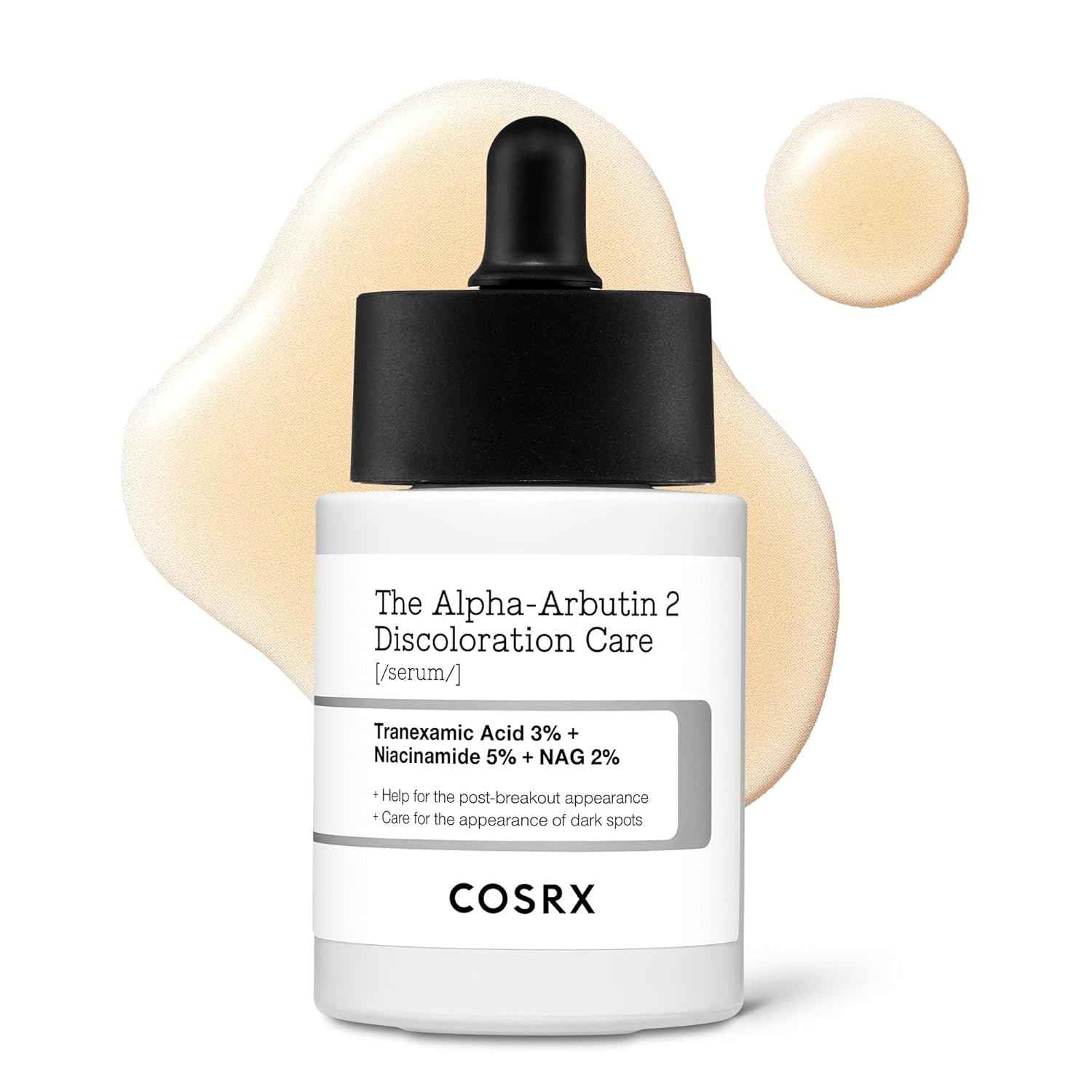 COSRX 2% Alpha Arbutin Discoloration Care Face Serum with Niacinamide, Glutathione & Tranexamic Acid, Dark Spot, Uneven Tone Care, Daily Korean Skin Care, Mothers Day Gifts for Woman, 1.7 fl oz