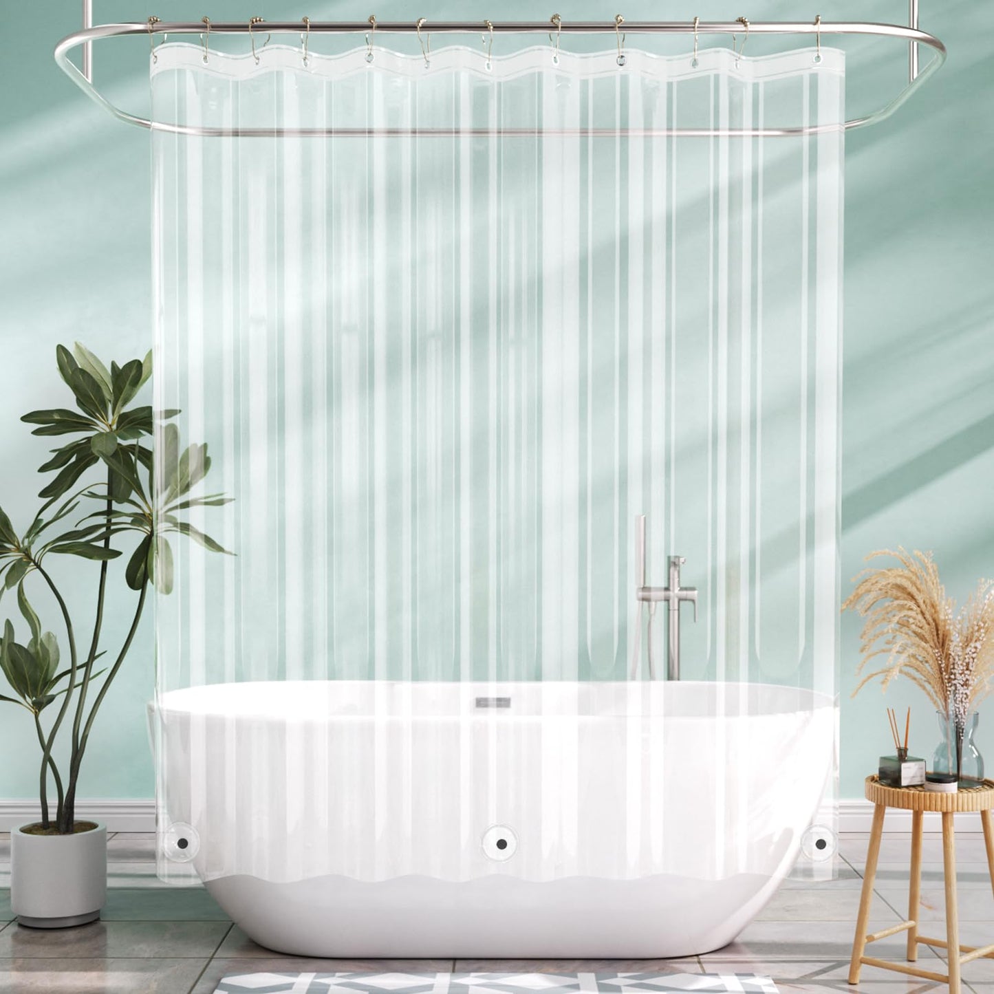 Clear - 72"W x 65"L (Pack of 1)