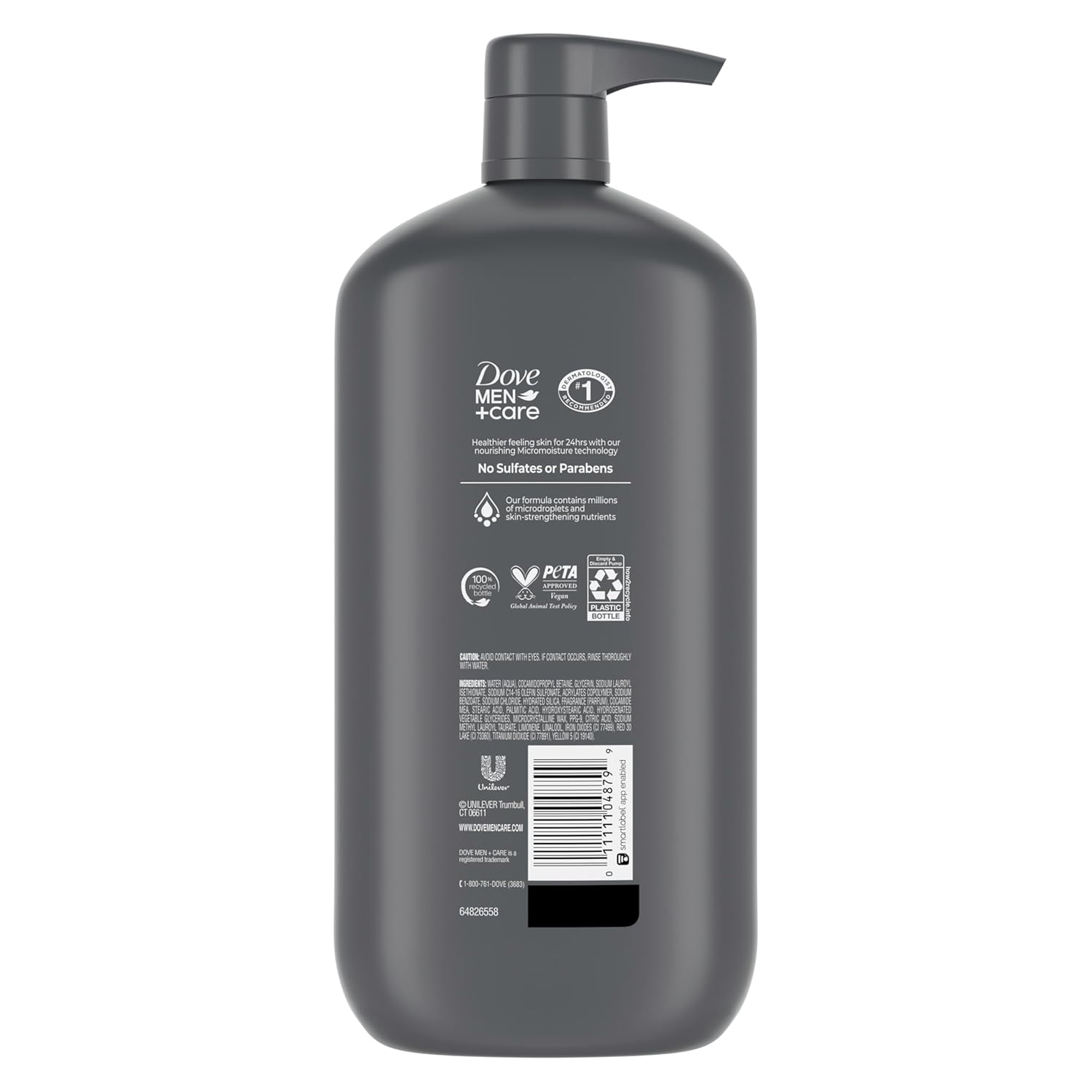 DOVE_MEN_+_CARE_Body_and_Face_Wash_Exfoliating_Deep_Clean_for_Men,_with_24-Hour_Nourishing_Micromoisture_Technology_Body_Wash,_30_oz