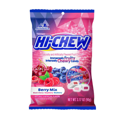 HI-CHEW Assorted, Green Apple Strawberry Mango Grape, Soft & Chewy Candy 2lb - 185+ Pieces Individually Wrapped - Made with Immensely Juicy Fruity Flavors