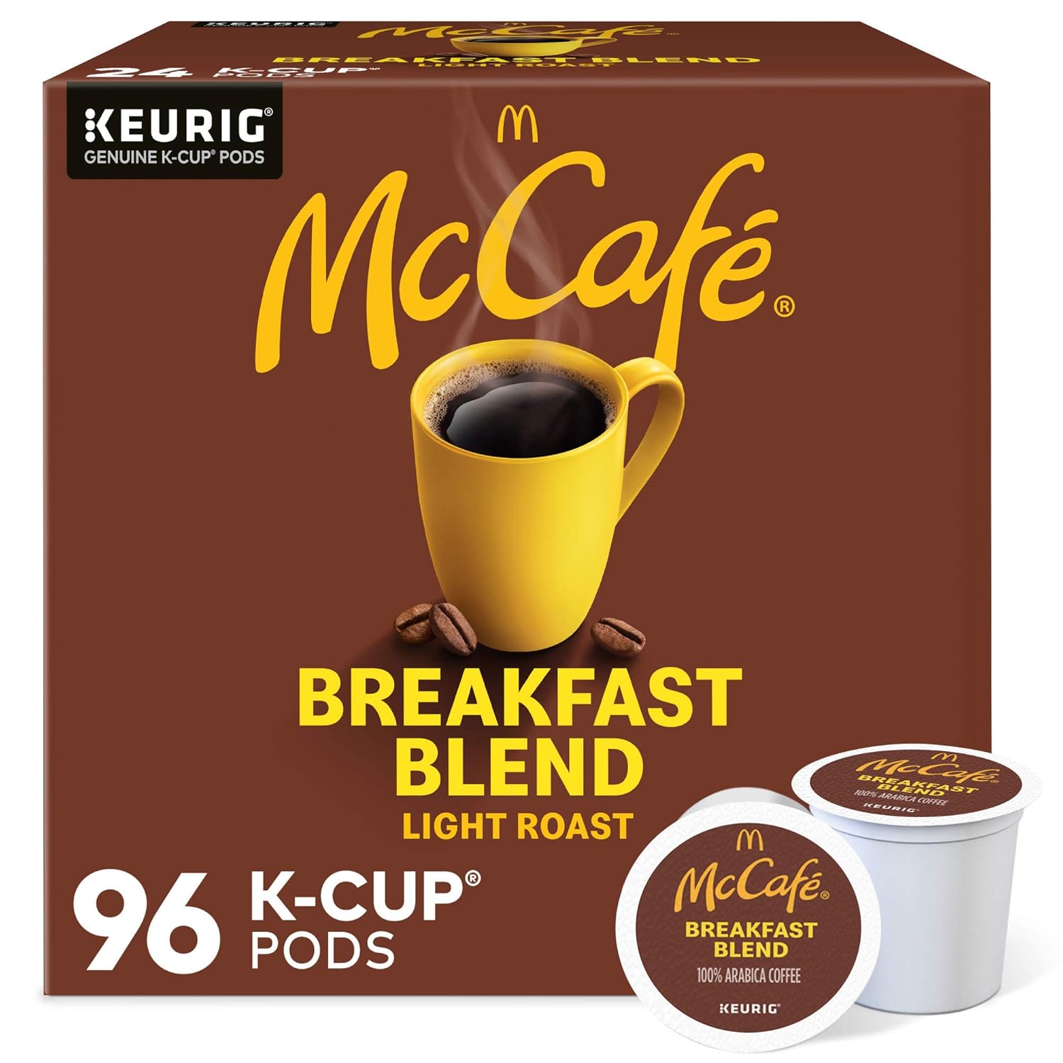 McCafe_Breakfast_Blend_Coffee,_Keurig_Single_Serve_Keurig_K-Cup_Pods,_Light_Roast,_96_Count_(4_Packs_of_24)