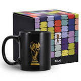 Official FIFA World Cup 2026 Edition - 12oz Ceramic Mug - Etched FIFA Emblem - Collector’s Souvenir - Perfect for Home, Office, Enjoying a Hot Latte, Coffee, Mocha, or Tea in the Kitchen