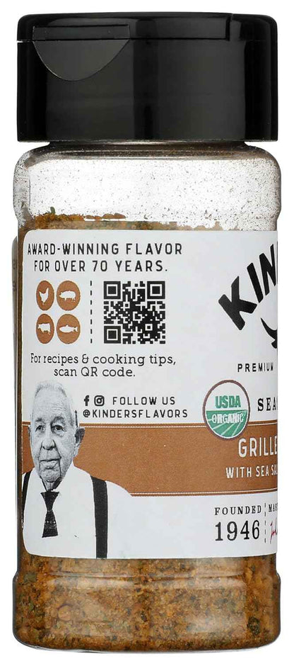 KINDERS Organic Grilled Chicken Seasoning, 3 OZ