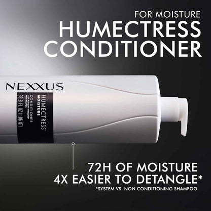 Nexxus Humectress Conditioner For Ultimate Moisture For Dry Hair Powered By Polysoft Hydrator Technology With Tri-Lipids