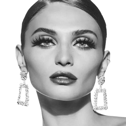 KISS Matte Black, False Eyelashes, 16mm, Includes 1 Pair Of Lash, Easy to Apply, Reusable Lash Clusters