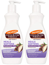 Palmer's Cocoa Butter Formula Daily Skin Therapy Fragrance Free Lotion for Dry Skin, Unscented Body Lotion, Pump Bottle, 13.5 Fl Oz