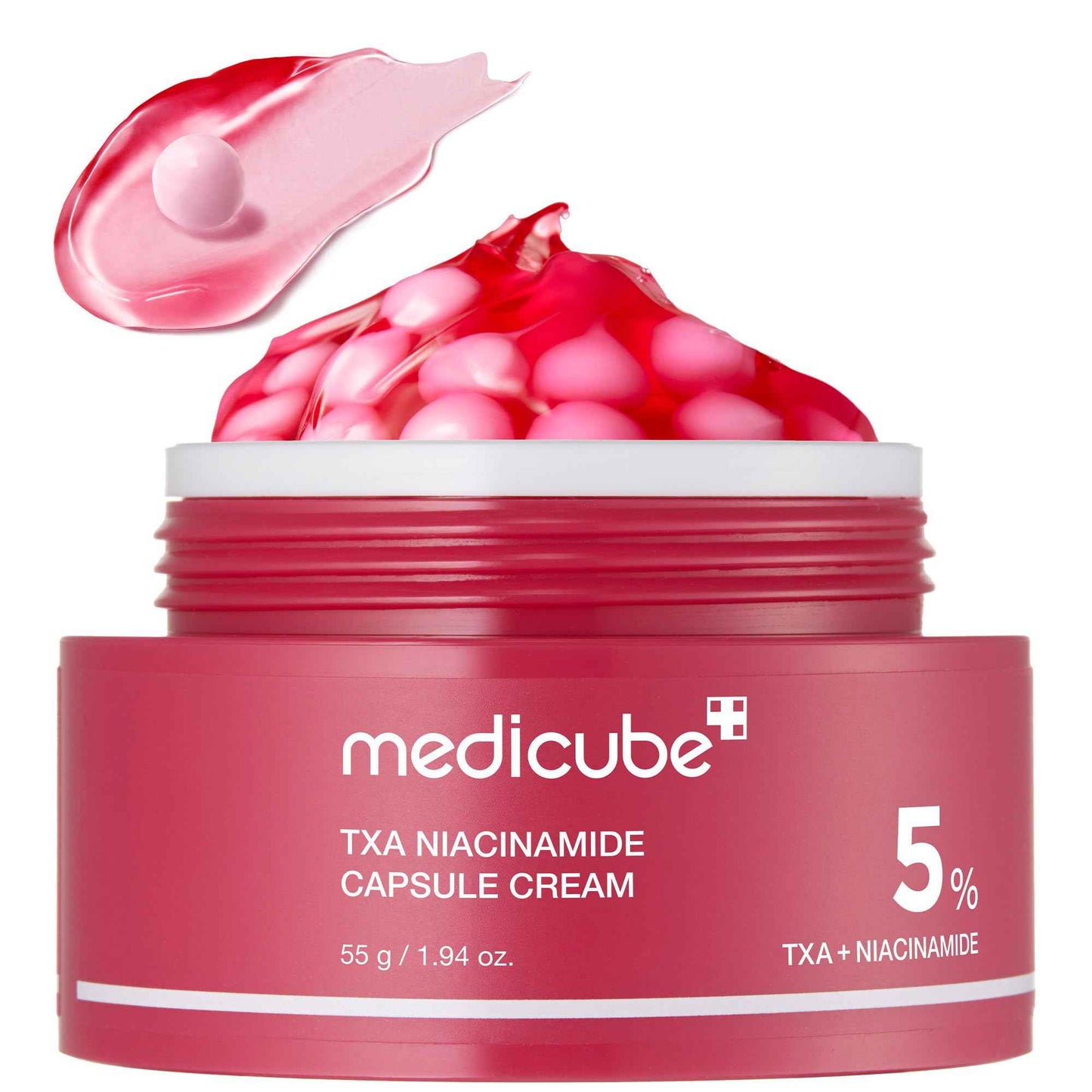 medicube Capsule Cream | 120H Lasting Hydration, Barrier Care, Calming Daily Facial Moisturizer For All Skin Types | Panthenol & Ceramides | Korean Skincare