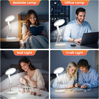 One_Fire_Cordless_Desk_Lamp,Dimmable_Small_Battery_Powered_Lights,3600mAh_Rechargeable_Wireless_Table_Lamp,Mini_Lamp&Portable_Light_for_Bed,Book_Reading,Home_for_Small_Spaces,Nail_Light,Craft,Office