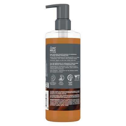 DOVE_MEN_+_CARE_2-in-1_Shampoo_+_Conditioner_Sandalwood_&_Cardamom_Oil_for_Thick_&_Full_Hair,_+_Vitamin_B3_&_Mineral_Complex,_17.5_oz