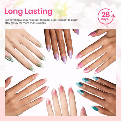 Beetles_Cat_Eye_Gel_Nail_Polish_Set,_6_Colors_Fairy_Garden_Pastel_Spring_Shimmer_Glitter_Gel_Polish_Kit_Pink_Red_Blue_Orange_Green_Purple_Velvet_Gel_Soak_Off_UV_Magnet_Nail_Art_DIY_Gift_for_Women