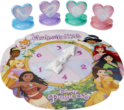 Hasbro Gaming Chutes and Ladders: Disney Princess Edition Board Game for Kids Ages 3 and Up, Easter Gifts for Boys and Girls, Preschool Game for 2-4 Players (Amazon Exclusive)