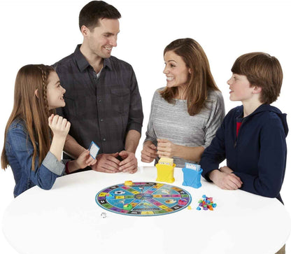 Hasbro Gaming Trivial Pursuit Game: Family Edition Board Game, Family Trivia Games for Adults and Kids, 2+ Players, Ages 8+ (Amazon Exclusive)