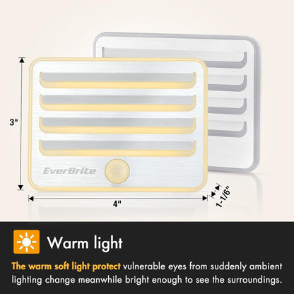 EverBrite_Motion_Sensor_Night_Lights,_LED_Soft_Warm_Light,_Battery_Powered_Auto_Stick-On_Night_Light_for_Bedroom,_Bathroom,_Stair,_Closet,_9_AA_Batteries_Included(3_Pack)