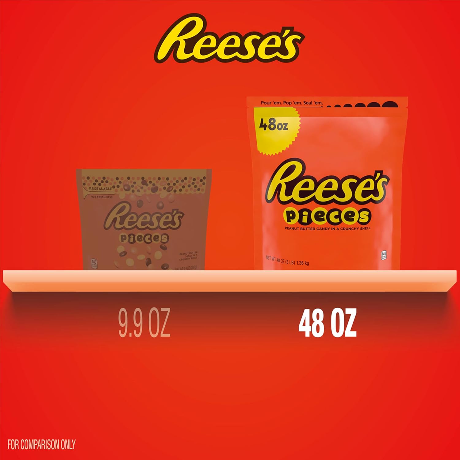 REESE'S_PIECES_Peanut_Butter_in_a_Crunchy_Shell,_Candy_Bulk_Bag,_48_oz