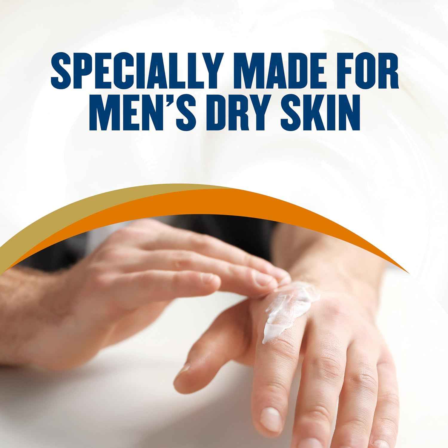 Gold Bond Men's Essentials Everyday Moisture Daily Body & Hand Lotion With Vitamin C, Hydrating Lotion Formulated for Men's Dry Skin, Value Size