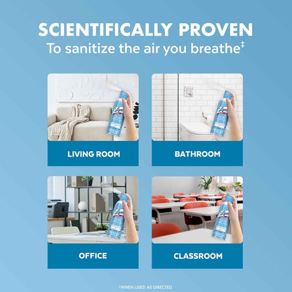 Lysol Air Sanitizer Spray with Bacterial Odor Eliminator for Home & Office, Sanitizing Air Spray, Air Freshener Alternative