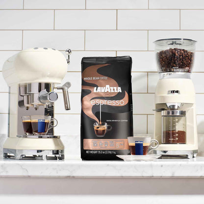 Lavazza Espresso Whole Bean Coffee, Medium Roast, 100% Arabica, 2.2 lb Bag (Pack of 1)