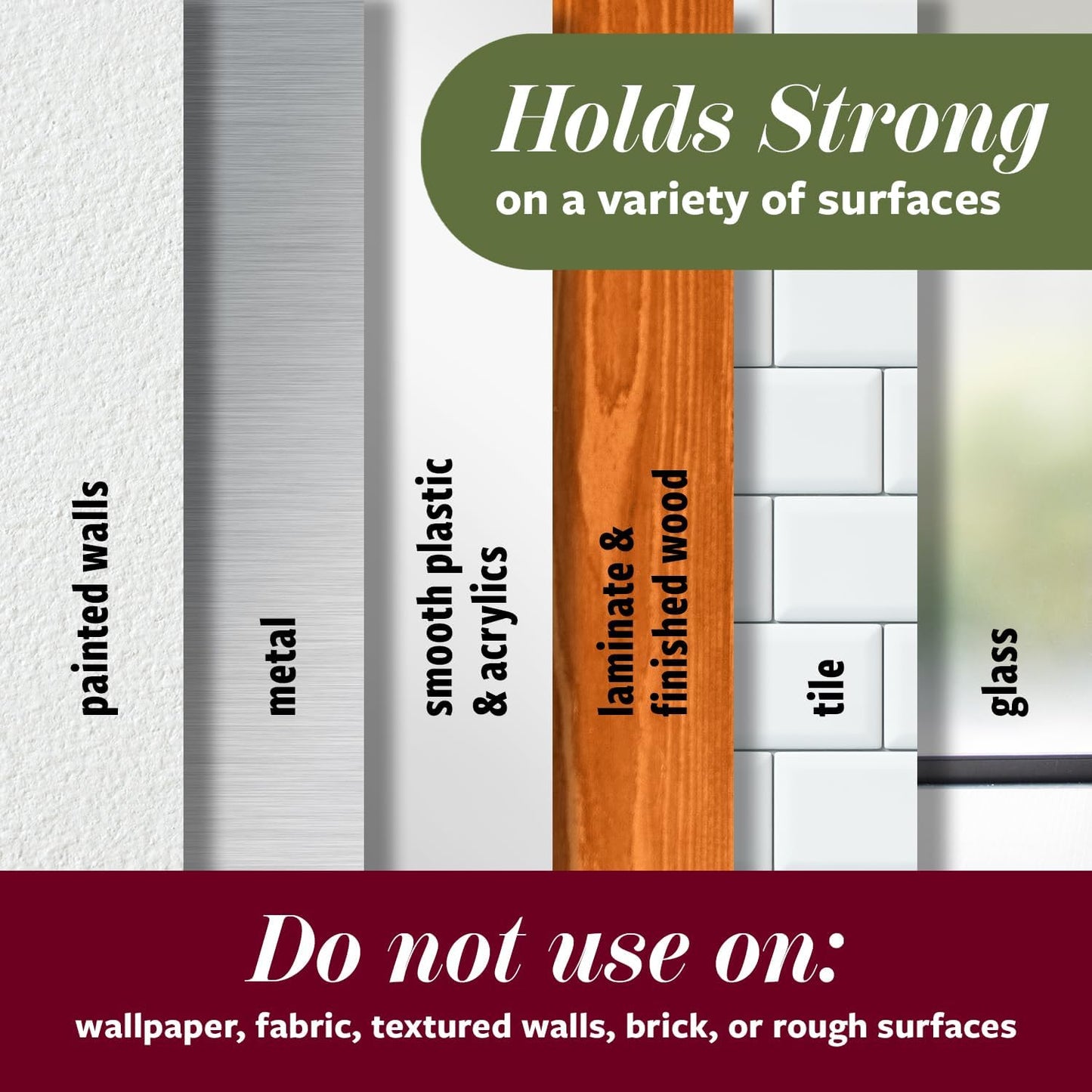 Command_Mixed_Hooks_Pack,_10_Sage_Hooks,_12_Strips_(2_Medium_Hooks,_8_Spring_Clips),_Wall_Hooks_for_Hanging_Christmas_Decorations