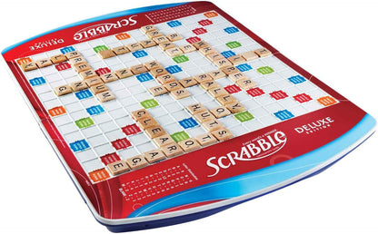 Hasbro Gaming Scrabble Deluxe Edition Board Game,