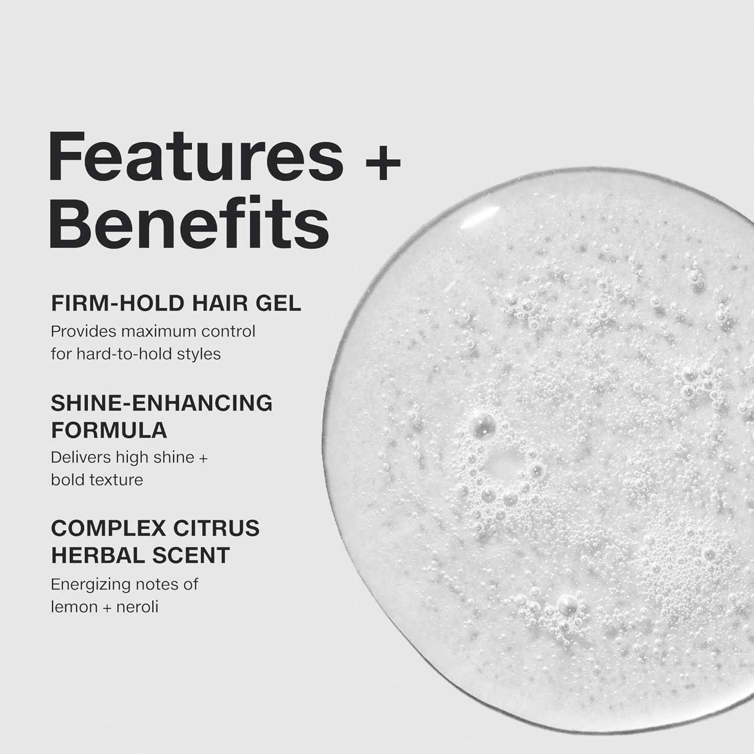 Paul Mitchell Super Clean Sculpting Gel, Firm Hold, High Shine Finish Hair Gel, For All Hair Types